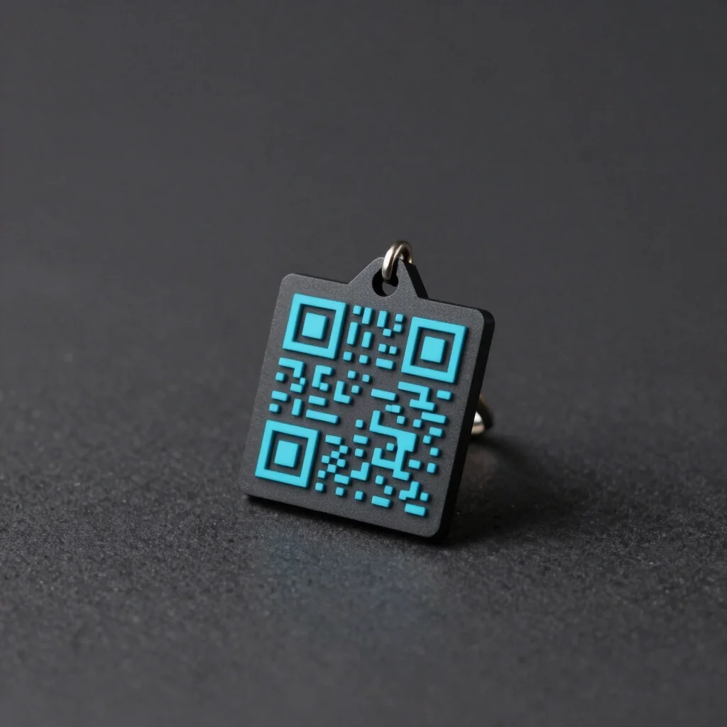 Portachiavi QR Code Personalizzato
